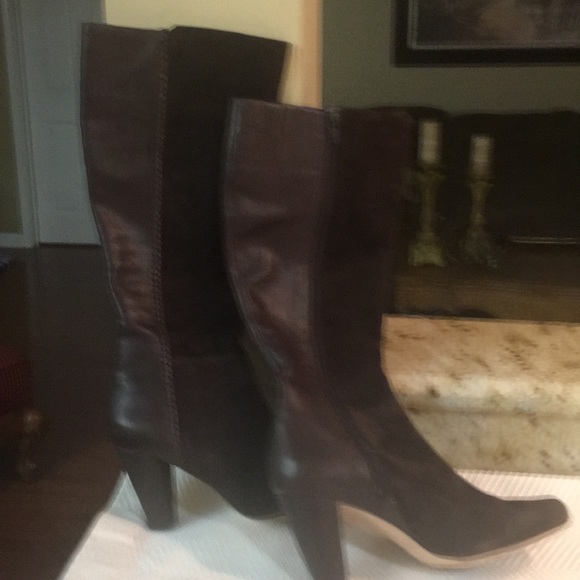 Antonio Melani Leather & Suede Boots - Picture 2 of 6